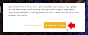 Cookieに関するメッセージ